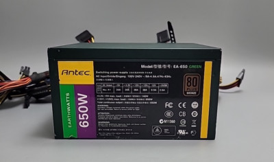 ANTEC EA-650 Green 80+ Bronze ATX Power Supply Earthwatts  650W