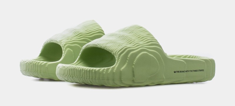 Adidas Originals Adilette 22 Slides GX6946 Men’s 8 Magic Lime 3D RARE New In Box