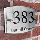 House Number Plaques Signs Door Numbers Door Signs Custom Plaques Name Plate