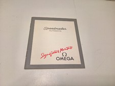Omega Ultra Rare Vintage Omega Speedmaster Cal. 1140 Booklet Significant Moments 90s