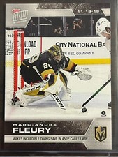 2019-20 Topps Now NHL Sticker #63 Marc-Andre Fleury Vegas Golden Knights