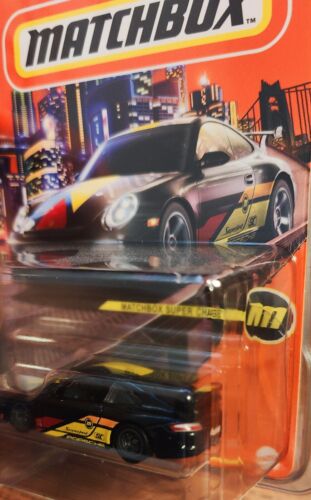 New! 2022 Matchbox Super Chase - Porsche 911 GT3 (BLACK) (With PROTECTOR) - Picture 3 of 7