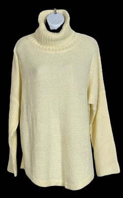 DOROSE Women's Oversized Turtleneck Sweater - Long Sleeve Knit Tunic Pullover, Casual Comfort