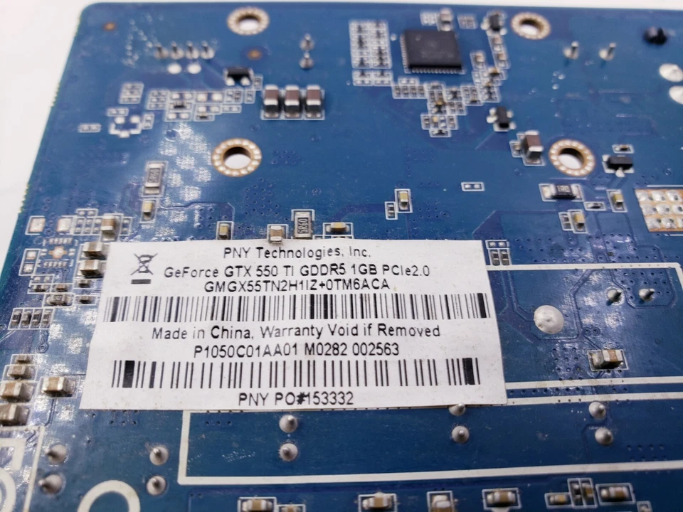 PNY GTX 550TI 1GB NVIDIA 192-Bit GDDR5 Core Clock 900 MHz PCI Express 2.0 x16 - Image 4 of 4