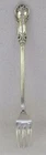 Wild Rose International sterling silver seafood  relish pickle olive butter fork