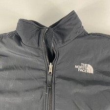 The North Face Denali Jacket Girls XL Full Zip Polartec Black Fleece Youth TNF