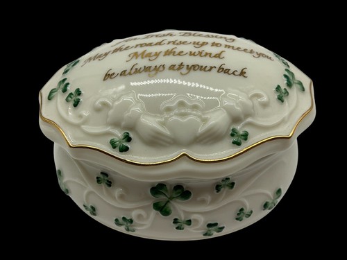 Irish Blessing Music Trinket Box da San Francisco Music Box Company Cottagecor - Foto 2 di 17