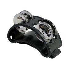 2X(Powerful Sound Foot Tambourine Adjustable Foot Tambourines with Musical8350