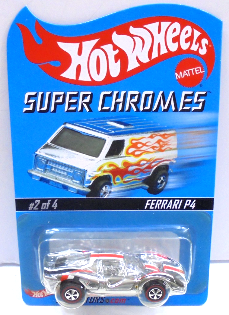 2003 Hot Wheels Redline Club Super Chromes Ferrari P4 6135/12500