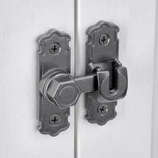 Sliding Security No-Drill Lock No-drill Installation 90 & 180 Degree Adjustable