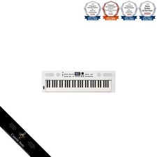 Roland GOKEYS5-WH 61-Key Electronic Keyboard with Bluetooth Built-in Speaker