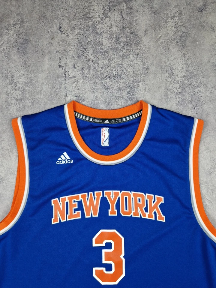 Camiseta de baloncesto vintage Adidas New York Knicks NBA #3 CALDERÓN para hombre talla L Foto 3 de 4