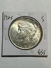 1925-S Peace Dollar Nice Choice BU+ Near Gem Better Date San Francisco Mint