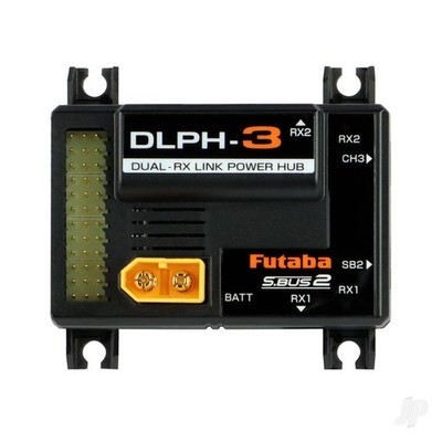 Futaba DLPH-3 10-Channel Dual Rx Link Intelligent Power Hub | eBay
