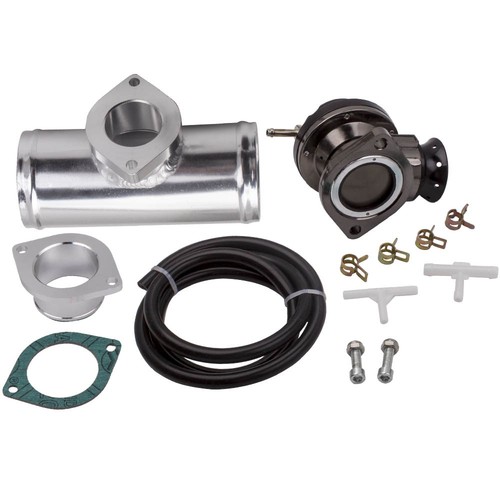 Kit Soupape De Décharge Turbo BOV 25 Mm / 1 Pouce En Aluminium - Valve Dump Universelle Avec Adaptateurs Et Accessoires Pour Véhicules Turbo
