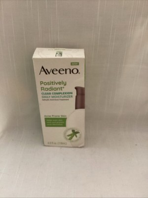 Aveeno Positively Radiant Clear Complexion Daily Moisturizer 4oz Exp8/25 & Up