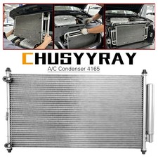 Aluminum AC Condenser For 2013 2014 2015 2016 2017 Honda Accord 3.5L AC4165