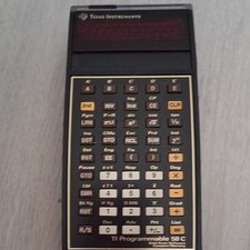 Texas Instruments TI-58C/59 Programmable Calculator with Master Library