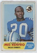 1968 Topps Mel Renfro #129 HOF 10xs