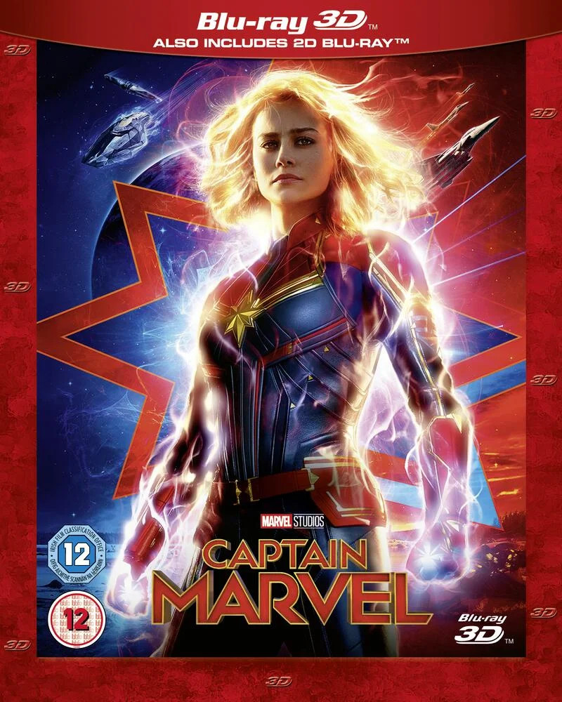 Captain Marvel Blu-Ray & Blu-Ray 3D New & Sealed - Image 2