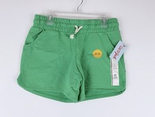 Cat  Jack Girls Knit Shorts W/pockets  Drawstring Size XL 14 Pure Jade
