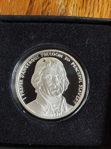 2017 Silver Shield Thomas Jefferson Proof Round President Series 347/860