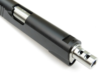1911 9mm COMMANDER Para Clark Ramped EXTENDED & PORTED Barrel Assembly
