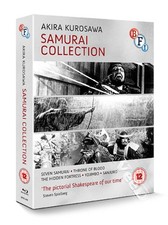 Akira Kurosawa Samurai Collection 5 Films NEW Arthouse Blu-Ray 4-Disc Set Japan
