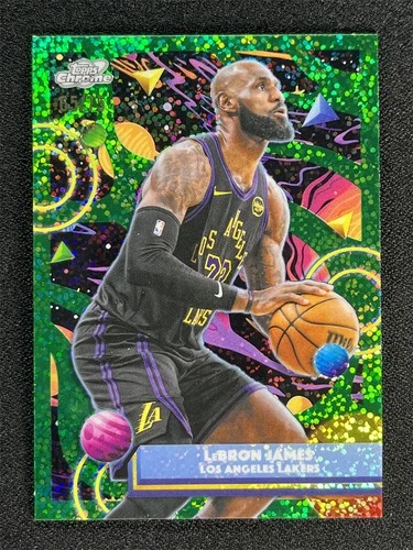2025 Topps Cosmic Chrome LeBron James Base (RAW)