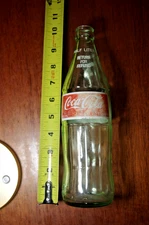 Vintage half-liter coke bottle