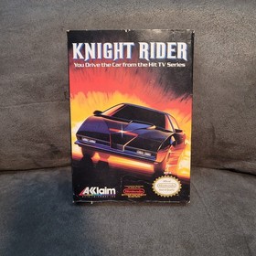 Knight Rider Nintendo NES completo di scatola CIB