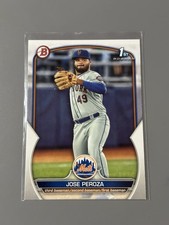 2023 Bowman 1st Prospect Jose Peroza #BP-149 New York Mets
