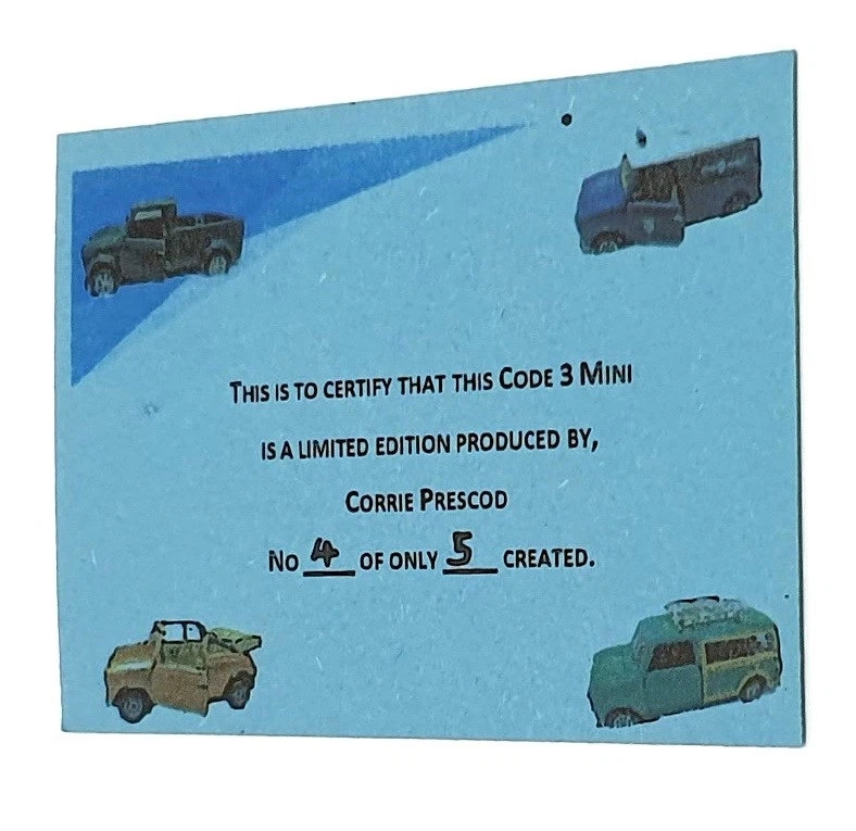 Corgi 1/36 escala diecast C3min8 - mini conversión reelaborada - plateado Foto 4 de 4