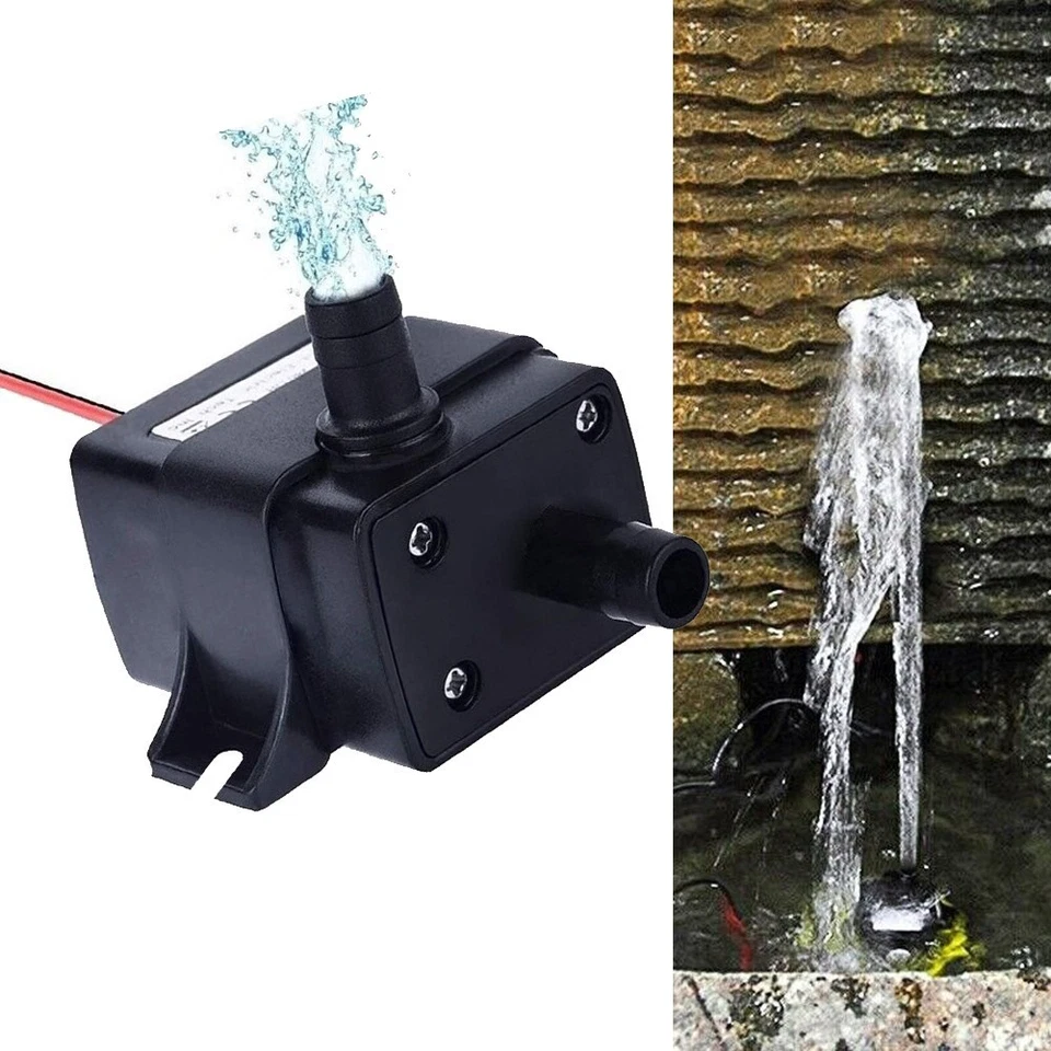 Mini WasserpumpeTauchpumpeBrunnenpumpe Salz Teich Breites Gebrauchspreis - Bild 2 von 4