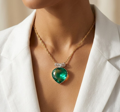 Paraiba Tourmaline Gemstone 925 Sterling Silver Handmade Jewelry Pendant Gift