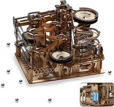 Sainsmart Jr. 3D Wooden Puzzles for Adults, Electric Marble Run Building...