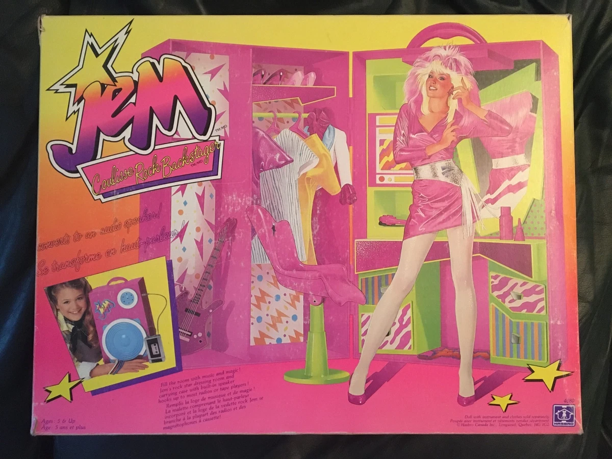Poupée Jem – On Stage Fashions Permanent Wave – Vintage Hasbro 1987 A-57