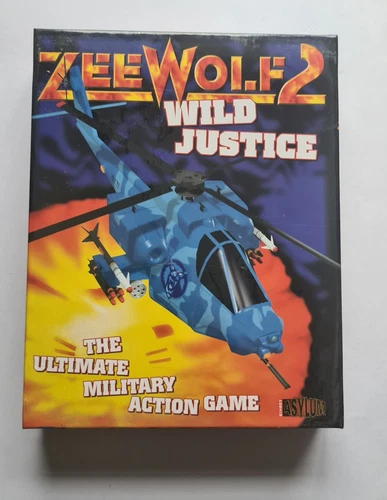 ZEEWOLF 2 WILD JUSTICE COMMODORE AMIGA TOTAL GAMER AMIGA RANGE NEW/SEALED