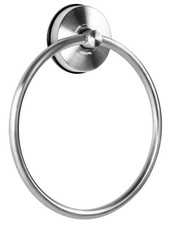 YOHOM Suction Cup Towel Ring Hand Towel Holder for Bathroom Vacuum Suction B1