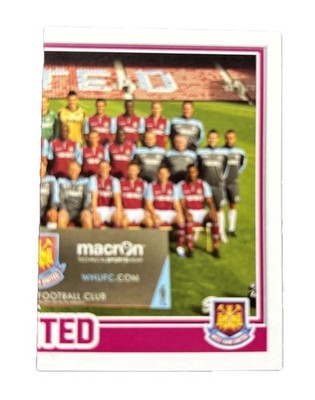 Topps Premier League 2013 - # 325 - WEST HAM UNITED TEAM GROUP - Part 2