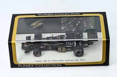 Spark Lotus 72E #1 E. Fittipaldi Pole sitter Austrian GP 1973 1:43 PLANEX Coll.
