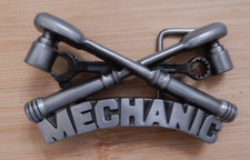 NEW Mechanic Tradesman Commemorative Occupational Belt Buckle Tools