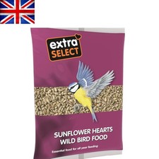 High Energy Husk-Free Sunflower Hearts for Birds - 1 kg, Perfect for all Species 15.99 per kilo