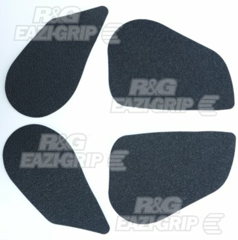 Kit poignée réservoir R&G RACING Eazi-Grip transparent pour moto
