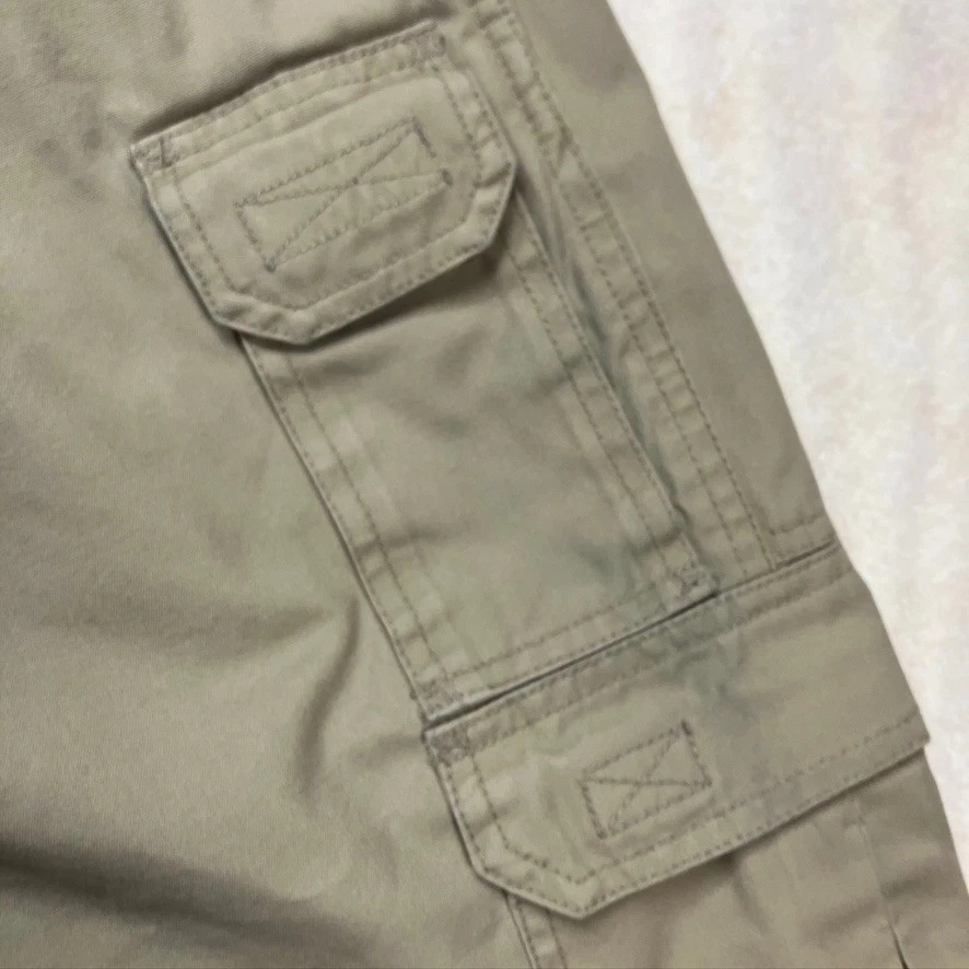 Pantalones cargo tácticos caqui PROPER MEN talla 40x32 mezcla de algodón poliéster Foto 4 de 4