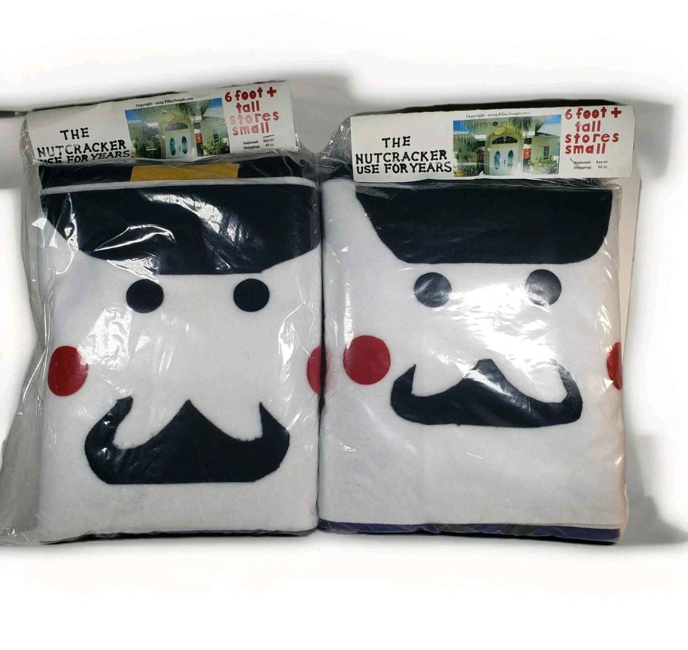 2 Pillar People Christmas Nutcracker Wrap For House 6 ft Pillars Set Of 2
Opens in a new window or t