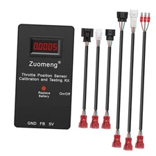 Throttle Position Sensor Adjustment and Testing Tool, Includes All Adapters, 