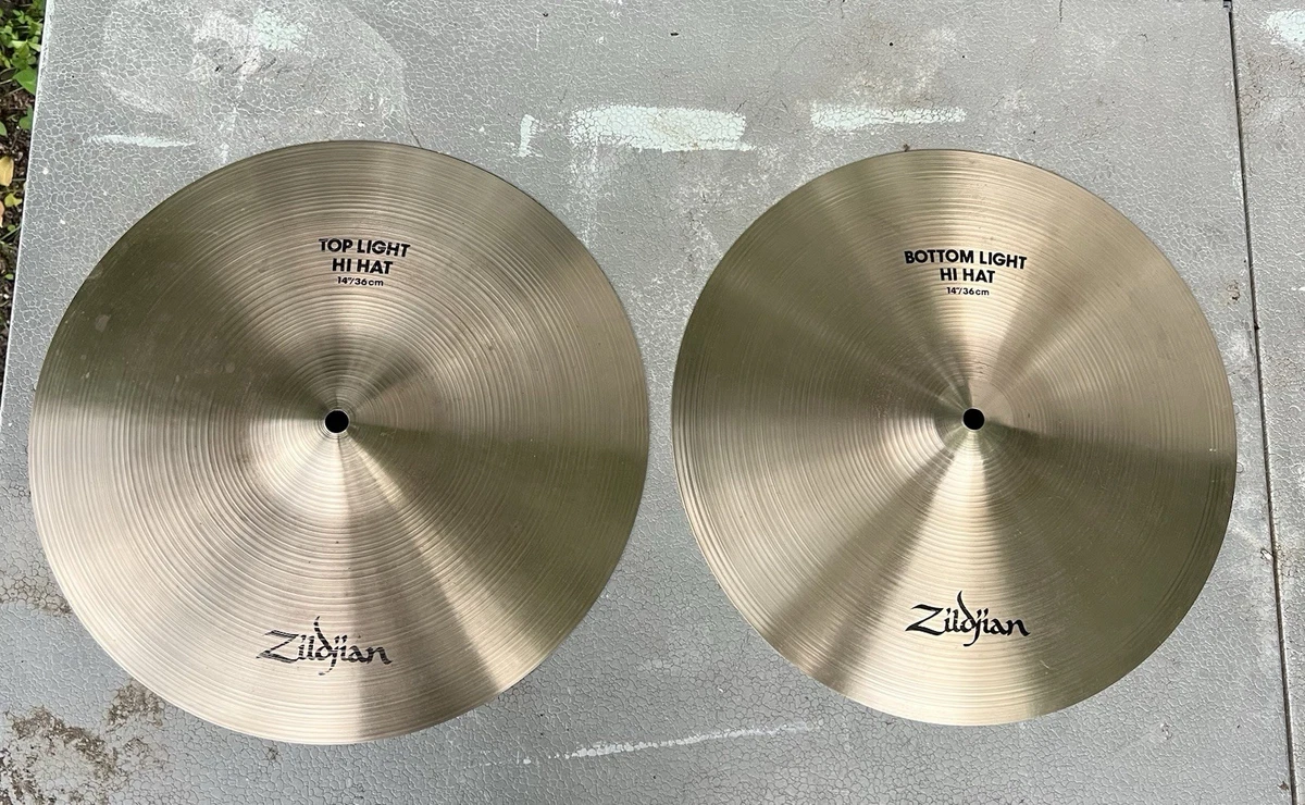 ジルジャン・ビンテージ・ ハイハット 14インチ Zildjian Hi-Hat Cymbals 14 in Item Diameter for sale | eBay