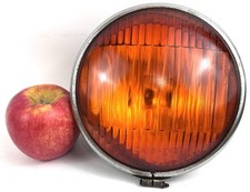 Vintage Cats-eye Warning Lamp No. 50 Amber Glass Hot Rod Rat Rod Car Truck Bus Vintage Cats-eye Warning Lamp No. 50 Amber Glass Hot Rod Rat Rod Car Truck Bus