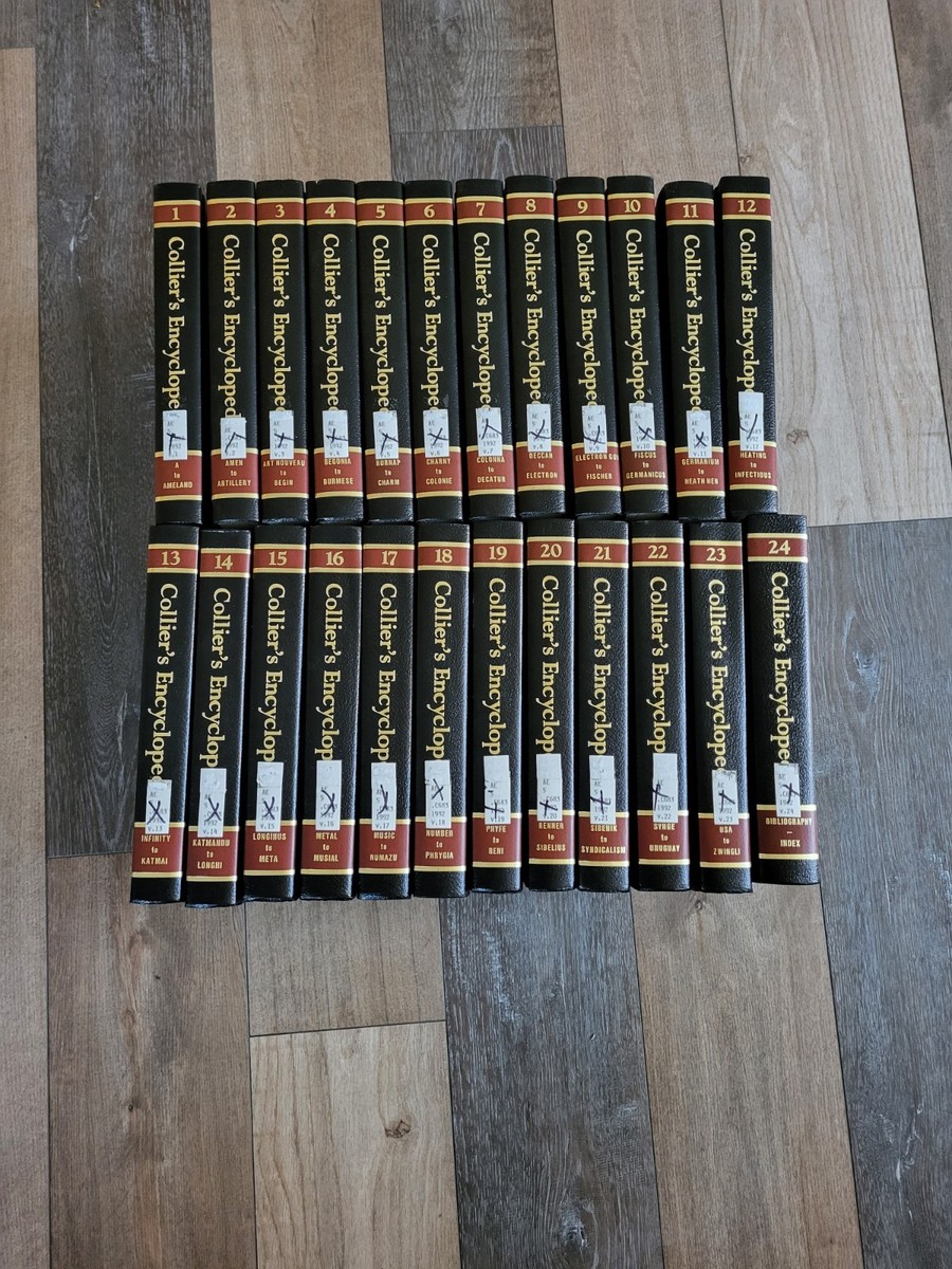 コリアーズエンサイクロペディア全24巻　おまけ付き コリアーズエンサイクロペディア全24巻 おまけ付き 【公式通販】